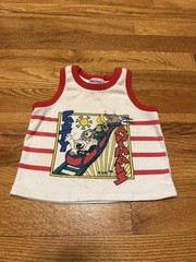 Vintage 80s 90s Party Animals Rollercoaster T-shirt, Baby Tank Top (6 Months)
