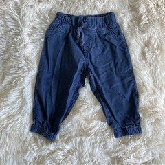 Just One You by Carter’s Baby 2pc Set 9M Plaid Bodysuit Blue Pants Flannel