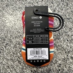 Stance Baby Crew Socks Size 3-6M 3 Pairs Casual Mid Cushion