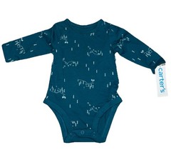 Carters Woodland Long Sleeve Bodysuit 3 Month