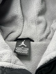 Jordan Toddler 2T Puffer Jacket Black Gray Hooded Jumpman Coat