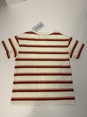 Target Lot Of 2 4T Cat & Jack Short Sleeved Shirts Button Up & Striped T Shirt