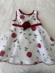 Baby Girl Dress Youngland Perfectly Dressed Size 24 Months Embroidered