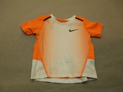 Nike Size 3T Kids 2-3y 90-96cm Multicolor Stretch Activewear Logo TShirt 315