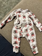 Little One Shop Co Christmas Tree Lounge Set 0-3 Months