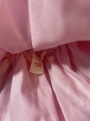 Baby Girl 18-24M Strawberry Birthday Party Tutu Sequin Dress Bow Tie Back Pink