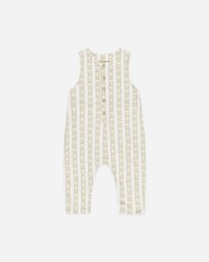 Rylee + Cru Button Jumpsuit One-Piece Baby 0-3 Months Soft Cotton Infant Wear