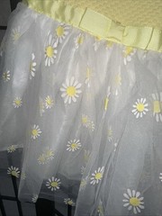 Baby Girl Size 6/9 M Blueberi Boulevard Yellow Spring Daisy Flower Dress Coat