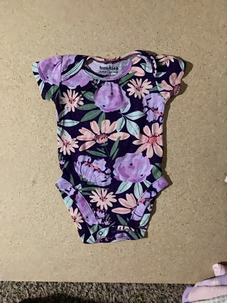 Bundles Baby Place Floral Print One Piece