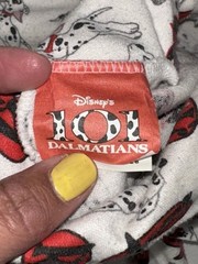 Vintage 101 Dalmatians Disney Turtle Neck Size 2T All Over Print 90s