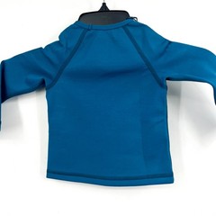 VILEBREQUIN Kid’s Glassy Printed Rashguard Top 6-12 MONTHS 2 ANS Paon Blue NWT