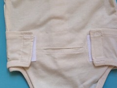 Skadoosie Baby One Piece with EZ-ON System & Diaper Check Slot (Long Sleeve)