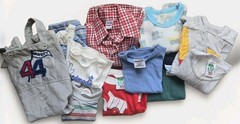 Vtg 80s 90s Baby Toddler Clothing Lot Of 10 OshKosh Health-Tex Retro 3M-12M 2T