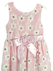 Jayne Copeland, Easter Sequin & Mesh Flower Dress Size 6 X for Young Girls