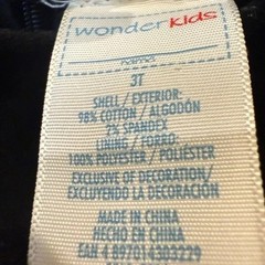 VINTAGE Wonderkids Girls HOLIDAY Dress Size 3T Clothes Velvet Black Red