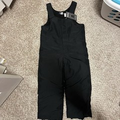Toddler Black Insulated Snow Bib Children’s Place size 4T NWT