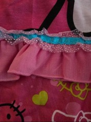 Hello Kitty Girls Pajama Set Size 4 Pink 2-Piece NWT Flame Resistant Top & Pants