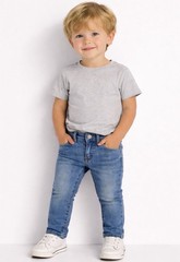 Levi’s 510 Skinny Jeans Size 2T Toddler Medium Wash Stretch EUC (A374)”!