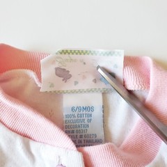 Vintage Baby Girl Romper White Pink Purple Size 6-9 Months NWT Guyz N’ Dollz