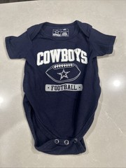 Dallas Cowboys Infant One-Piece Bodysuit Size 3-6 Months