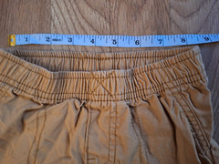 Carter’s Brown Pull on Elastic Waist Pockets Cotton Boys Walking Shorts Size 2T