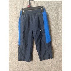 Nike Toddler 2t Navy and Royal Blue Kids nylon sweatpants