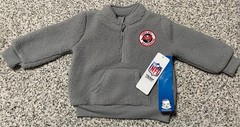 NEW NFL Gerber Tampa Bay Buccaneers Football Baby Pullover Jacket Coat 12M Gray