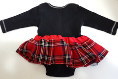 Glamajama Infant Girl Rock Royalty Dress Size 0-3 months