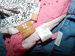 NAME bRAND 3 PC Mix Baby Girls Bundle 6-12 monts SUNHAT ROMPER GIRAFFE Dress