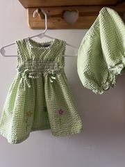 Youngland Gingham Dress & Bloomers 12mo