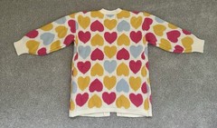 NWT Old Navy SoSoft Heart Open Front Tunic Cardigan Sweater 3T
