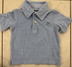 Vilebrequin Toddler Boys Terry Polo Shirt Light Blue Size 2