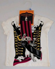 Pirate T-shirt & Bandana Size 24M 2Piece Park Cruise Cosplay Halloween Costume