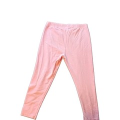 Jumping Beans 4T Pink Solid Leggings Pull-On Elastic Waist Stretch