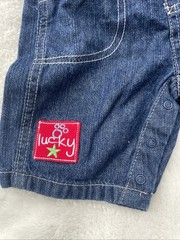 Disney Baby 101 Dalmatians Overalls Denim Lucky Dog 3M Adjustable