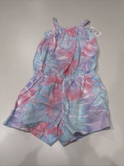 The Children’s Place Baby & Toddler Girls Strappy Smocked Romper 5T
