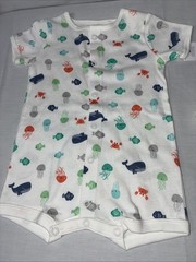 3 Pack – 1-Piece Baby Suits, Hooded Sweater 6 – 9 Months – PRE-OWNED NEW