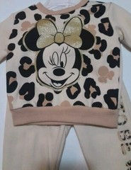 Minnie Mouse Disney Junior Girls 2-Piece Outfit 12M NWT