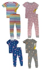 New Carter’s Baby/Toddler 2-PC Snug Fit Short Sleeve Pajamas; Sizes 9M-5T