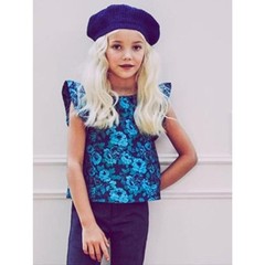 Janie-and-jack Blue Top