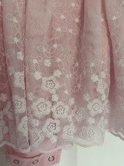 Little Me Girls Pink Dress 6 Months plus Headband