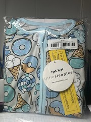 NWT – Grey Sweet Treats Bamboo Viscose Super Soft Little Sleepies 18-24