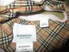 Burberry Girls Claude 3 Pieces Gift Set Mini Check Alabaster Pink sz 18 mon NEW