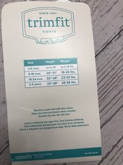 Trimfit ( Baby Girl’s ) Opaque White Size 0 – 6 mos