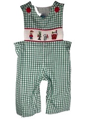 NWT! Peonies & Parasols Children’s Boutique Stitched Peanuts Snoopy Overalls 6m