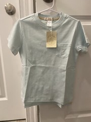 NWT The Beaufort Bonnet Company Carter Crew Neck SS Seafoam Size 5