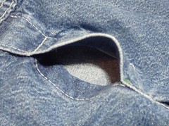Vtg Key Imperial Blue Denim Toddler Overalls Kids Size 21×11 USA? Youth Bib Pant
