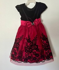 DRESSES GIRLS KIDS JONA MICHELLE FANCY DRESS ALL SEASONS- PREOWNED