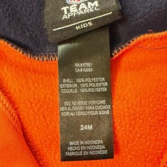 Denver Broncos Zip Up Jacket Toddler 24 Month NFL Team Apparel