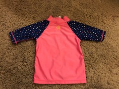 UV SKINZ 4T UNICORN RASHGUARD TOP Shirt PINK/BLUE *UPF 50+ SUN PROTECTION* Z22